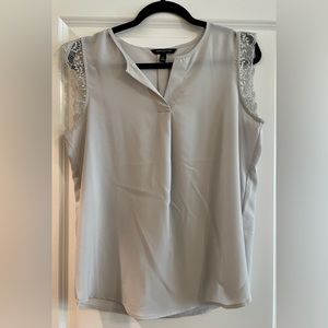 NWOT Banana Republic Grey Blouse size SP